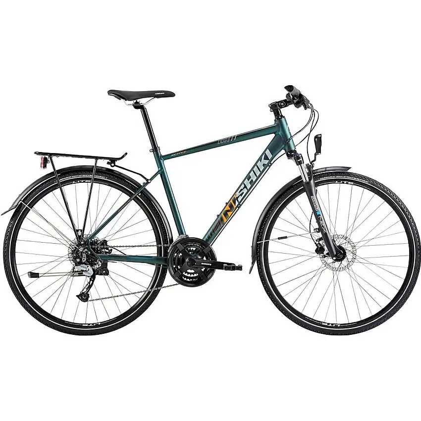 Hybridcykel Nishiki XC Five Herr grön