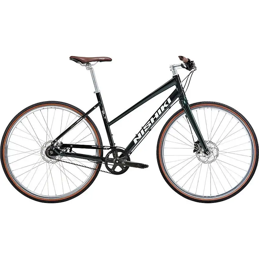 Hybridcykel Nishiki Pro BLT Dam grön