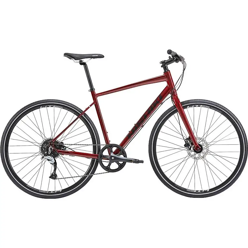 Hybridcykel Nishiki Comp Nine röd