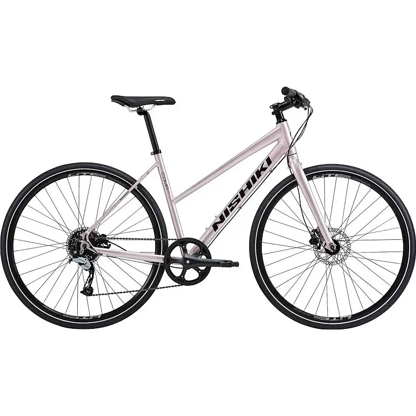 Hybridcykel Nishiki Comp Nine Dam rosa