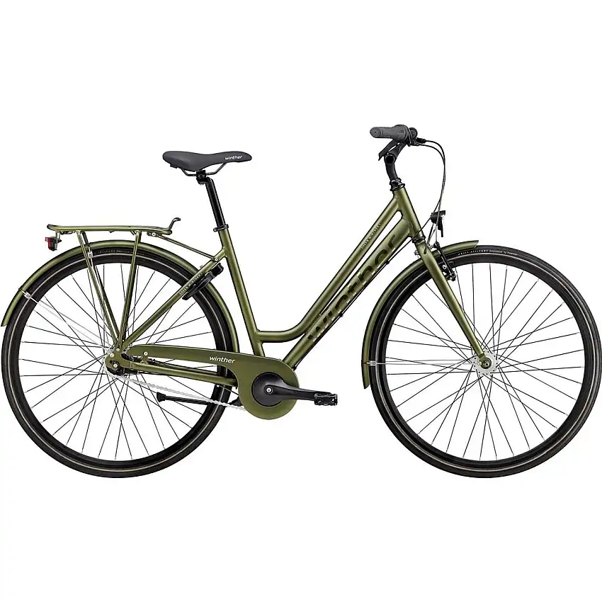 Damcykel Green Winther 1 grön