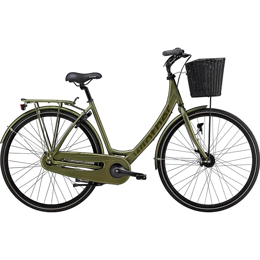 Damcykel Green Winther 4 7-växlad grön