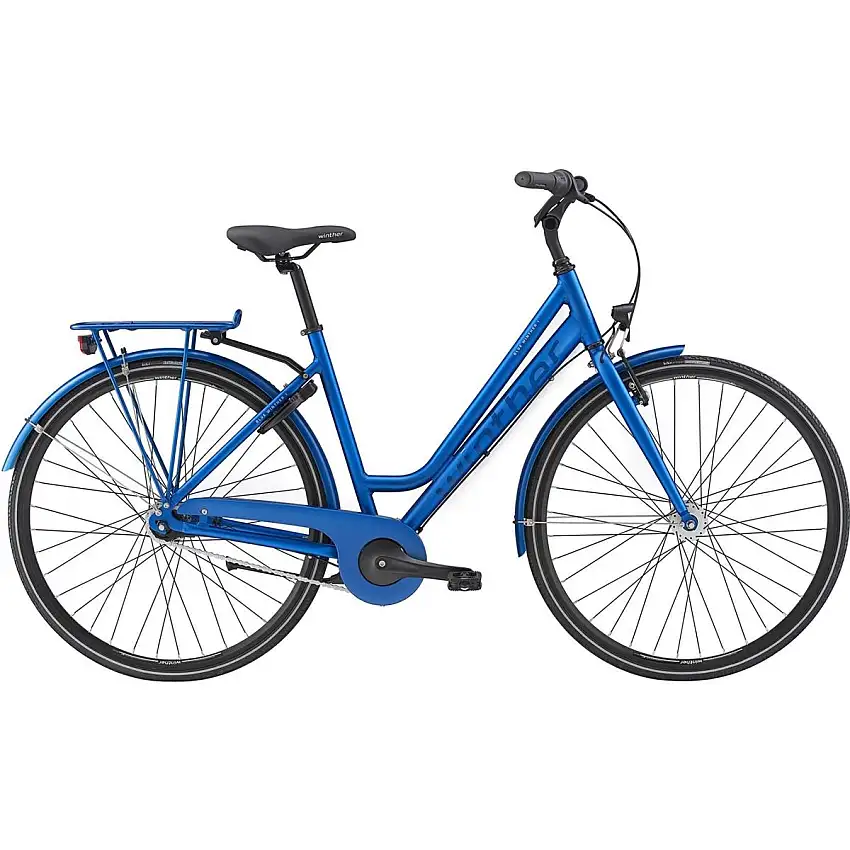 Damcykel Blue Winther 1 7-växlad blå