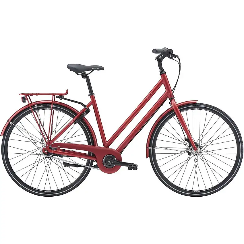 Damcykel Red Winther 2 7-växlad röd
