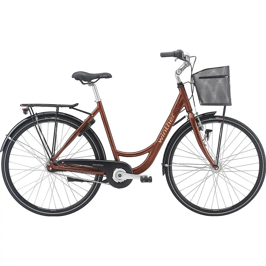 Damcykel Winther Shopping Society 7-växlad koppar