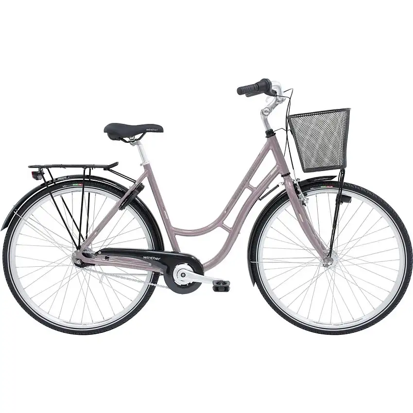 Damcykel Winther Shopping Classic 7-växlad rosa