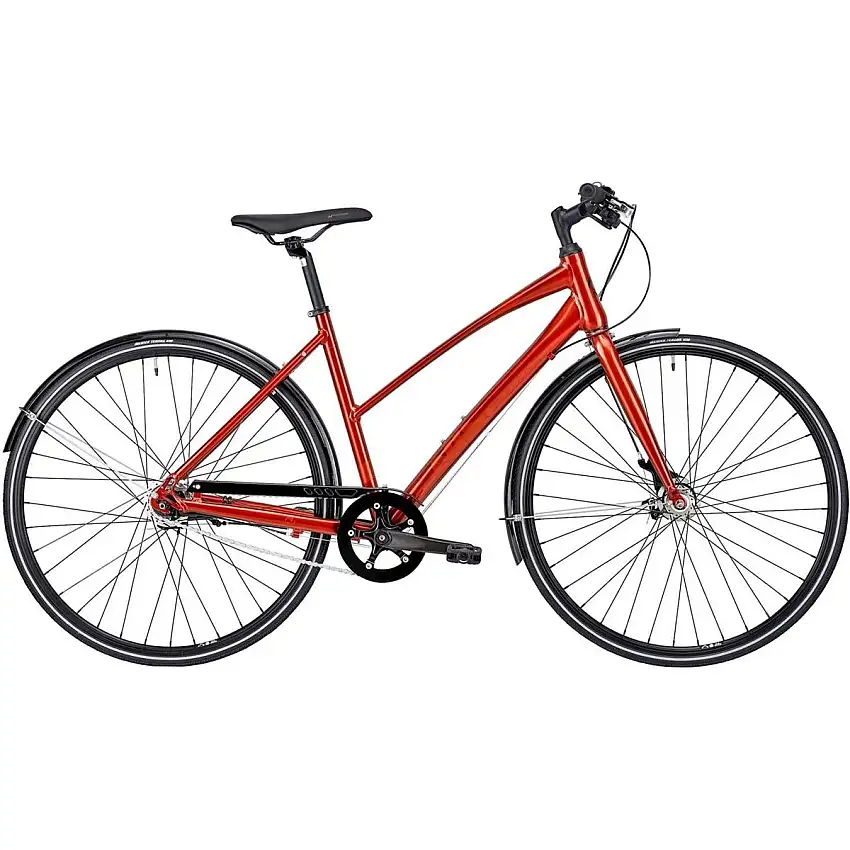 Hybridcykel Nishiki Touring Master Dam orange