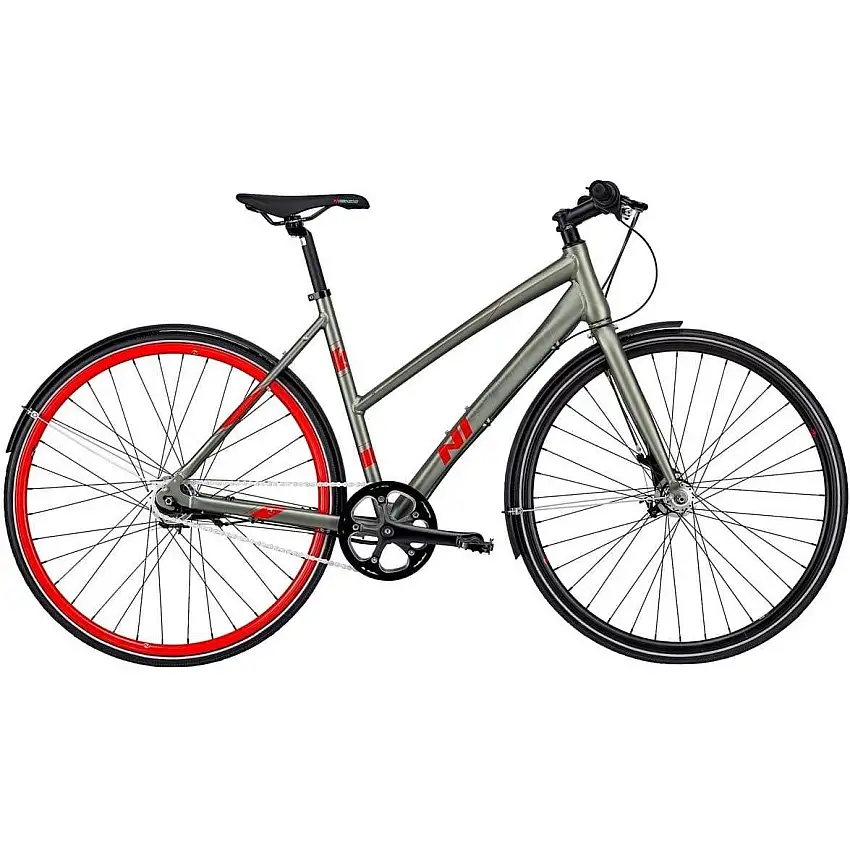Hybridcykel Nishiki Speed Dam grön