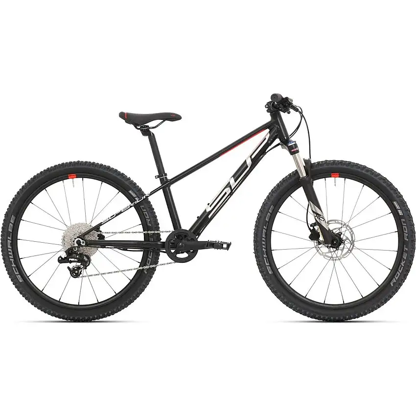 Barncykel Superior Team 24 svart