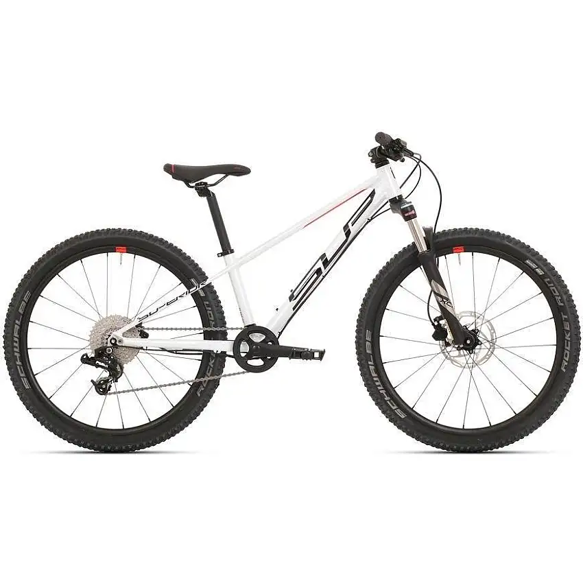 Barncykel Superior Team 24 vit