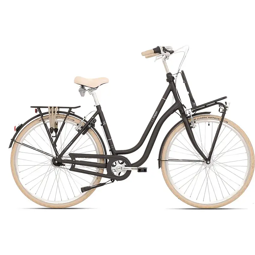 Damcykel Frappé FCL 400 Lady svart 7 växlar