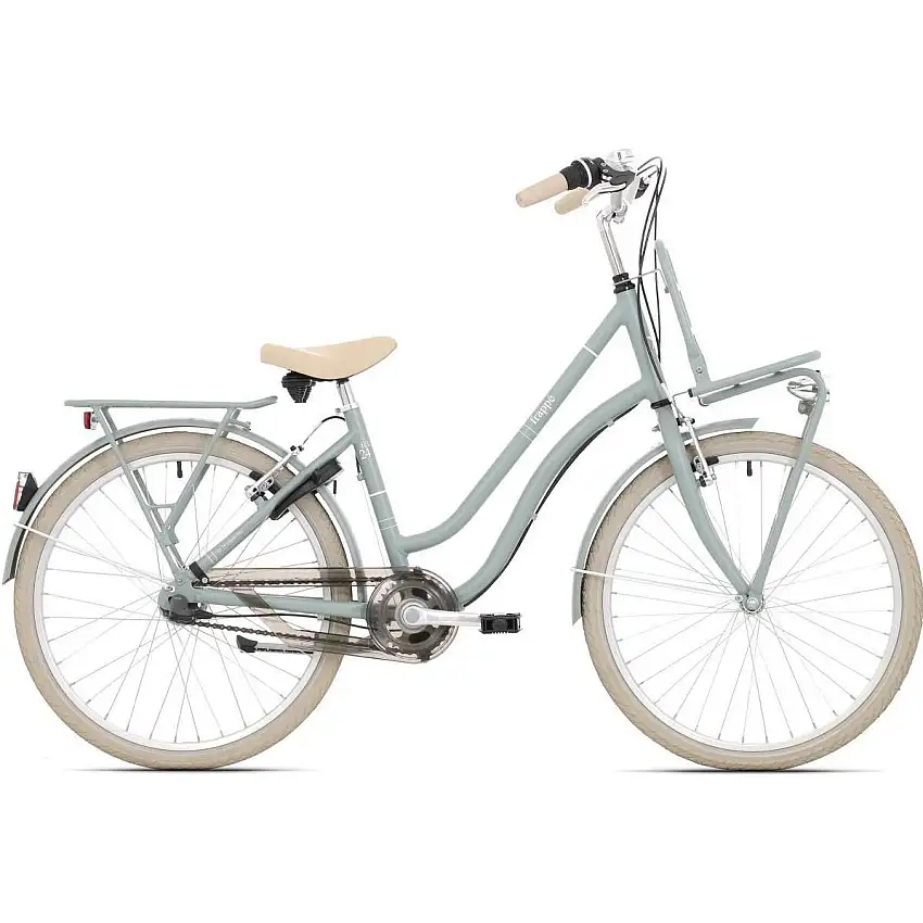 Barncykel Frappé FCL 24 grön 3 växlar