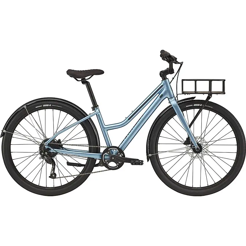 Hybridcykel Cannondale Treadwell EQ Remixte blå