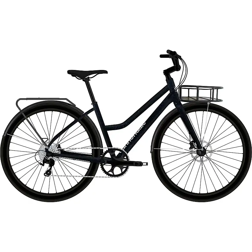Hybridcykel Cannondale Treadwell EQ DLX Remixte Svart