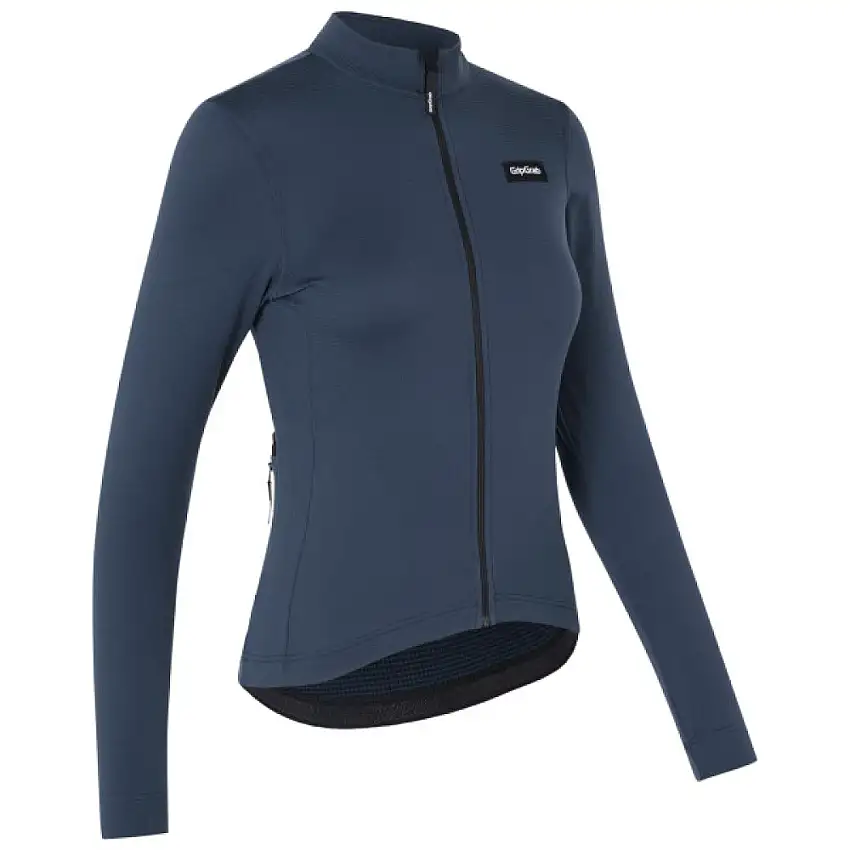 GripGrab Gravelin MerinoTech Thermal Cykeltröja För Kvinnor Navy