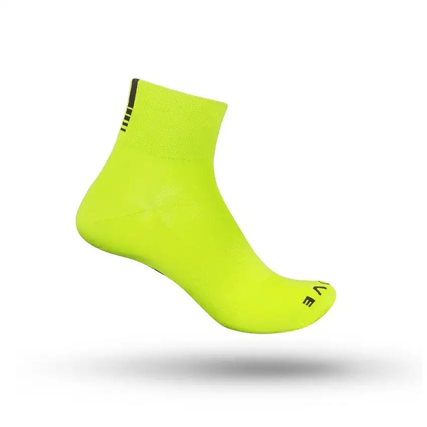 GripGrab Lightweight SL Short Cykelstrumpor Gul Hi-vis