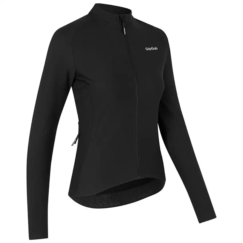 GripGrab Thermapace Långärmad Cykeltröja För Kvinnor Svart