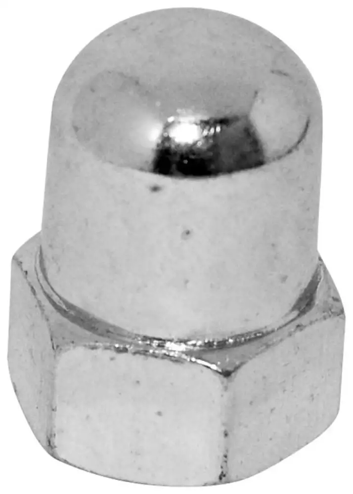 Hjulmutter 9 mm kupol