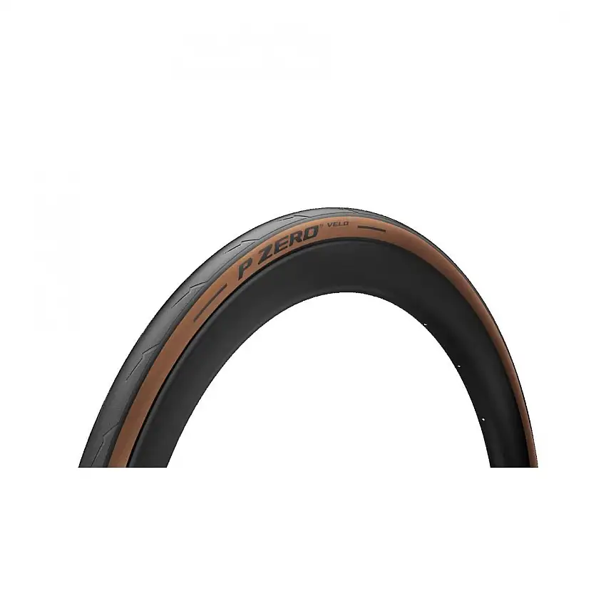 Cykeldäck Pirelli P Zero Velo SmartNET Silica Aramid Breaker 28-622 vikbart svart/brun