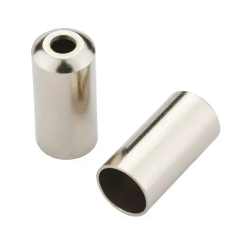 Slutkapslar Jagwire Workshop 5mm-Chrome-brass 200pcs