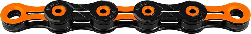 KMC 11-Speed X-11 SL DLC Super Light Orange/Svart