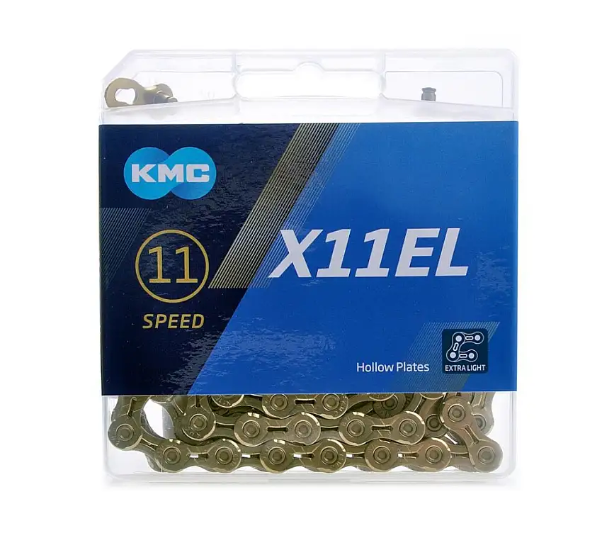 KMC kedja 11-Speed 118 led gold