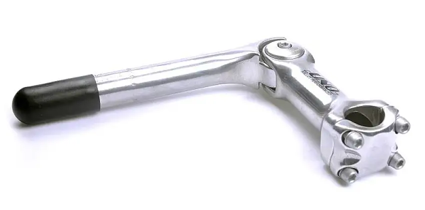 Kalloy styrstam justerbar 110mm silver