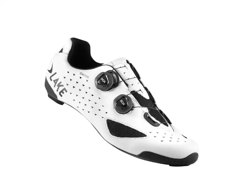 LAKE CX238 racersko vit herr bred