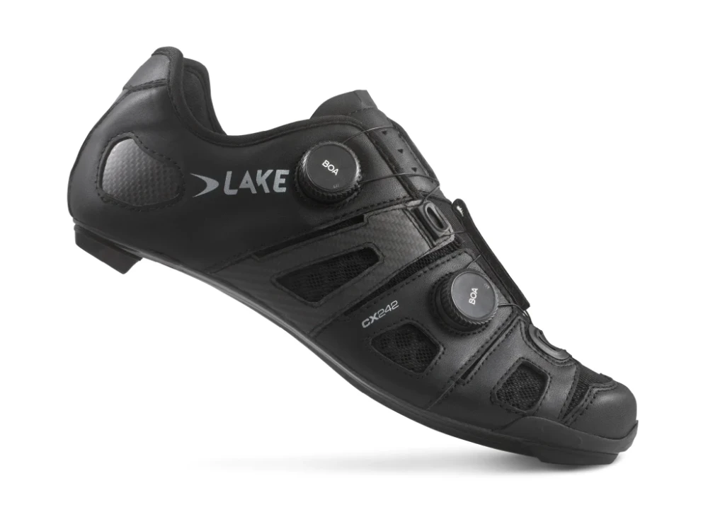 Lake CX242 racersko svart/silver herr