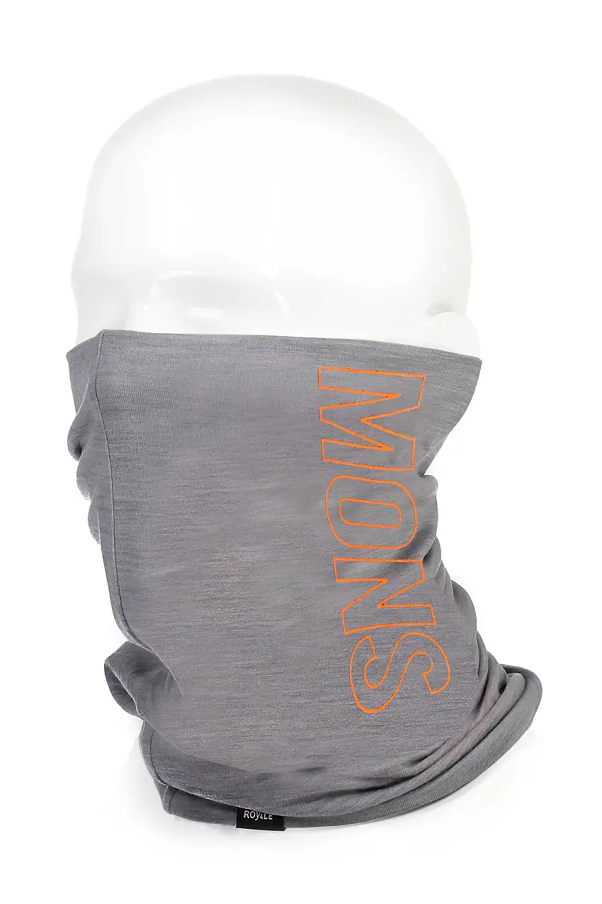 Multiwear Mons Royale Daily Dose Neckwarmer grå one-size