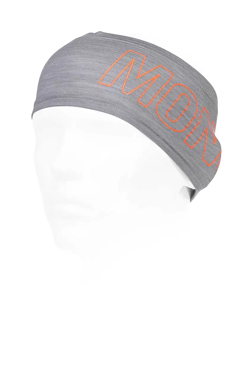 Pannband Mons Royale Haines Helmet Liner grå one-size