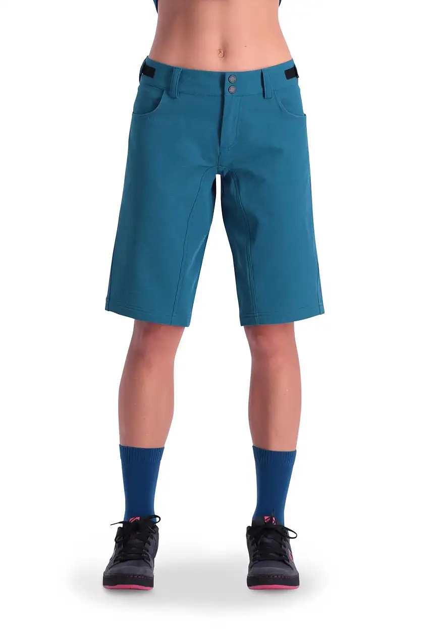 Baggy Shorts Mons Royal Wool Momentum dam blå
