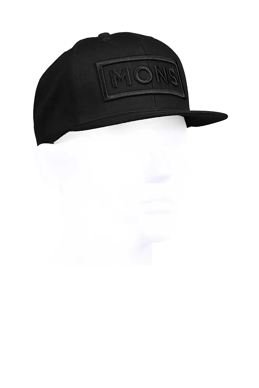 Snapback Mons Royale Connor svart one-size