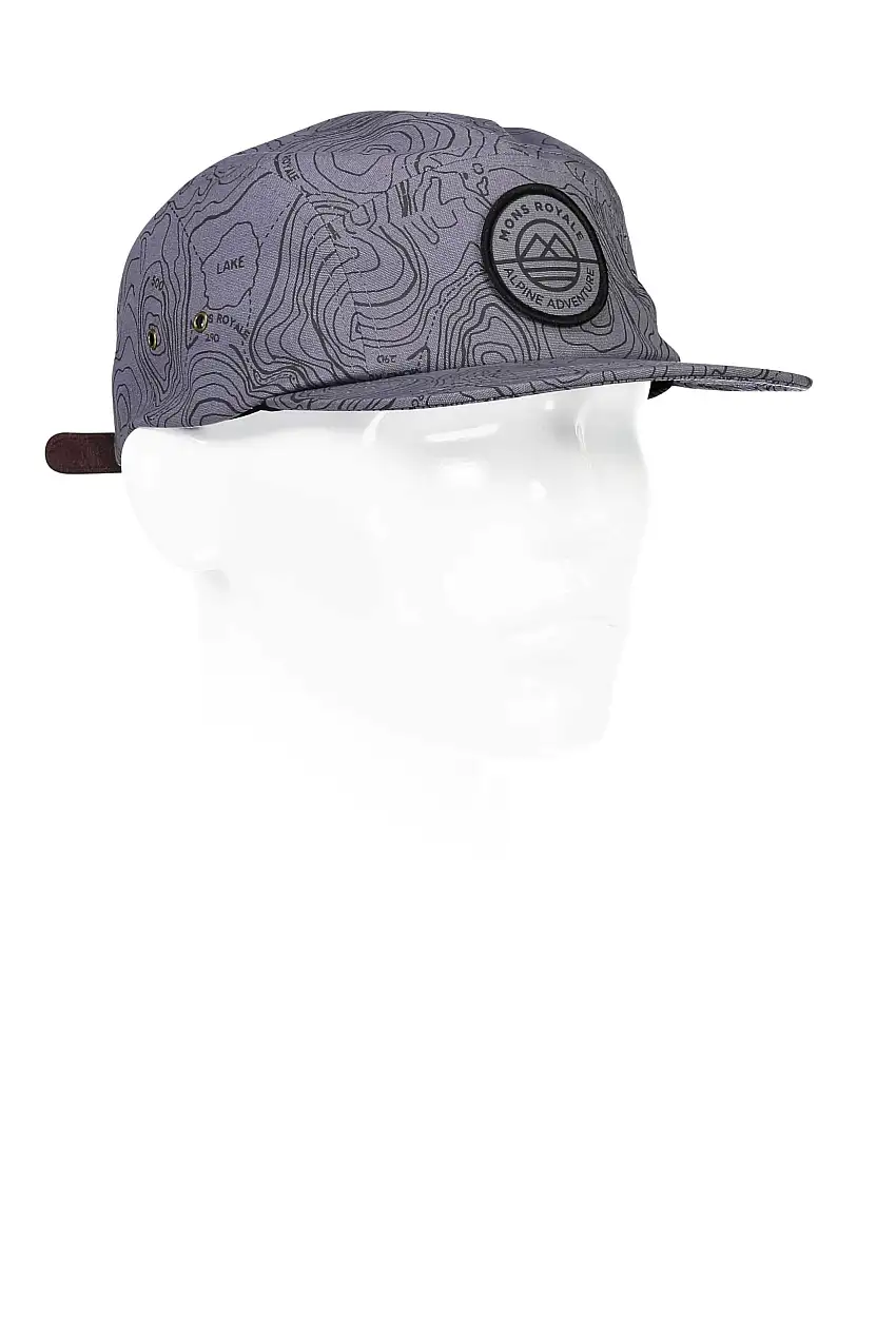 Keps Mons Royale Beattie 5 Panel grå one-size