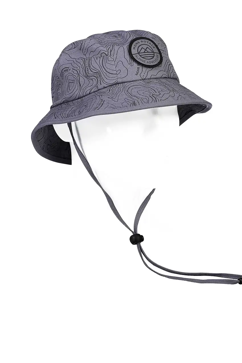 Hatt Mons Royal Beattie Bucket Hat grå
