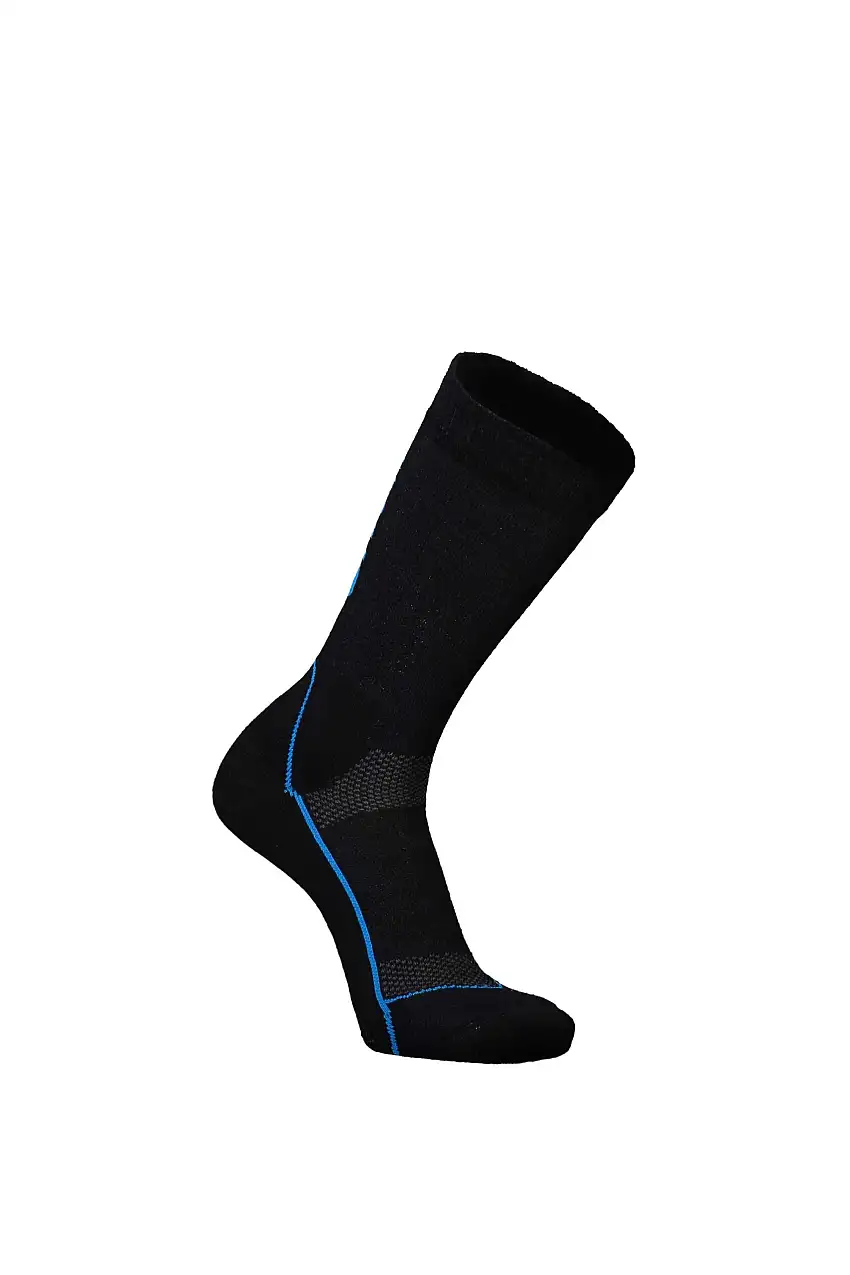 Strumpor Mons Royal Wool MTB 9" Tech svart/blå