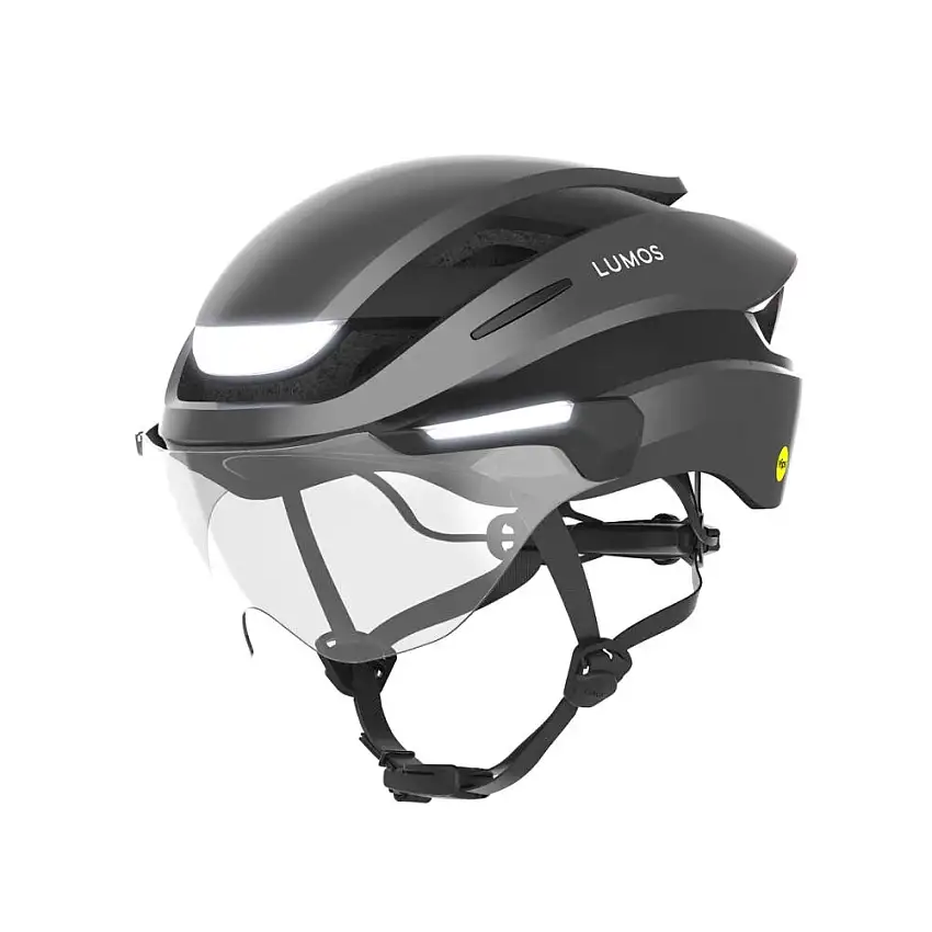 Lumos Ultra E-bike hjälm Gun metal MIPS M/L 54-61 cm.