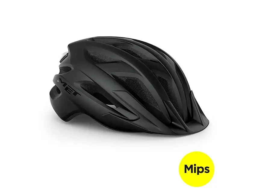 Met Crossover Cykelhjälm Med Mips 52-59cm Svart