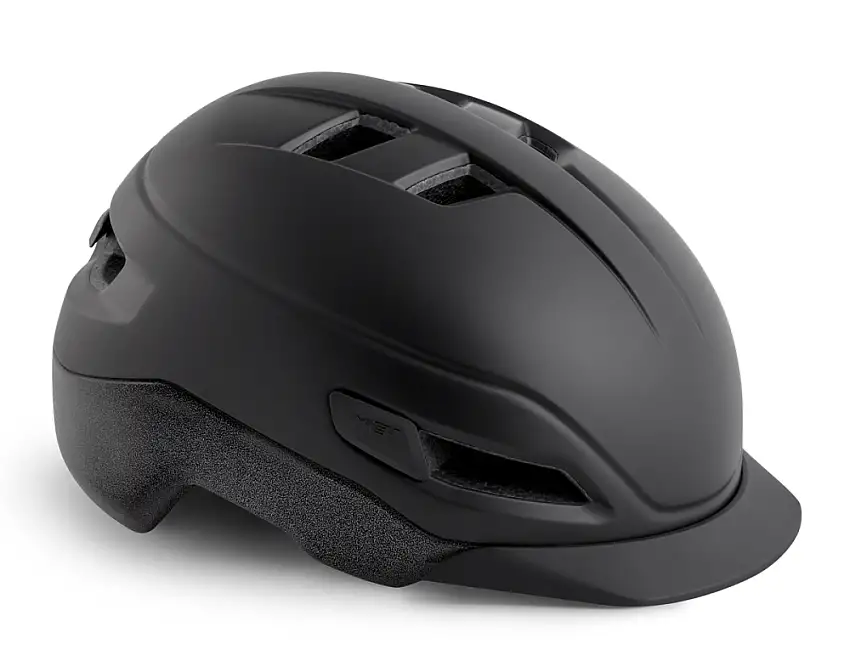 Met Grancorso S-Pedelec Cykelhjälm svart/reflex
