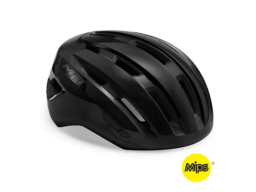 MET Miles MIPS cykelhjälm black glossy