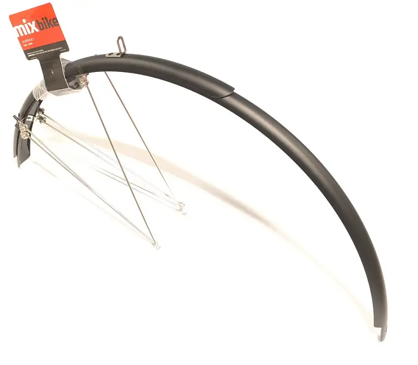 Mixbike skärmset till citybike 33mm mattsvart