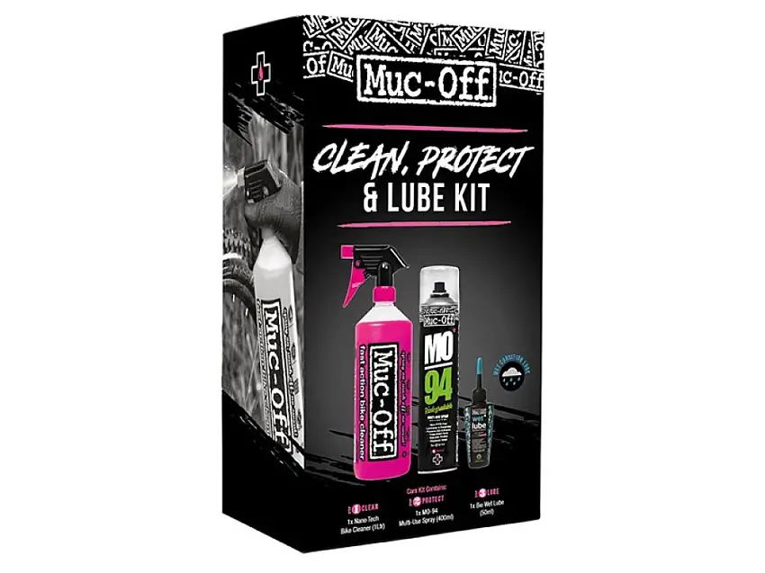 Muc-Off Wash, Protect & Lube Kit