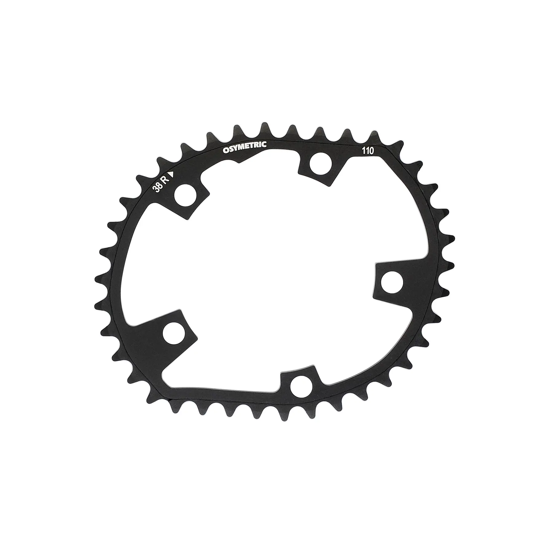 Skivfack för cykel O.Symetric 110 mm 38T