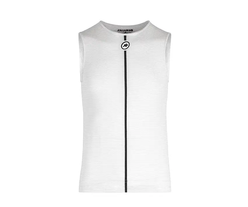 Tröja Assos Assosoires Summer NS Skin Layer Vit