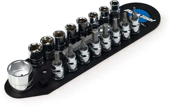 Verktygssats Park Tool Hyls/Bits Set för Spärrskaft 3/8