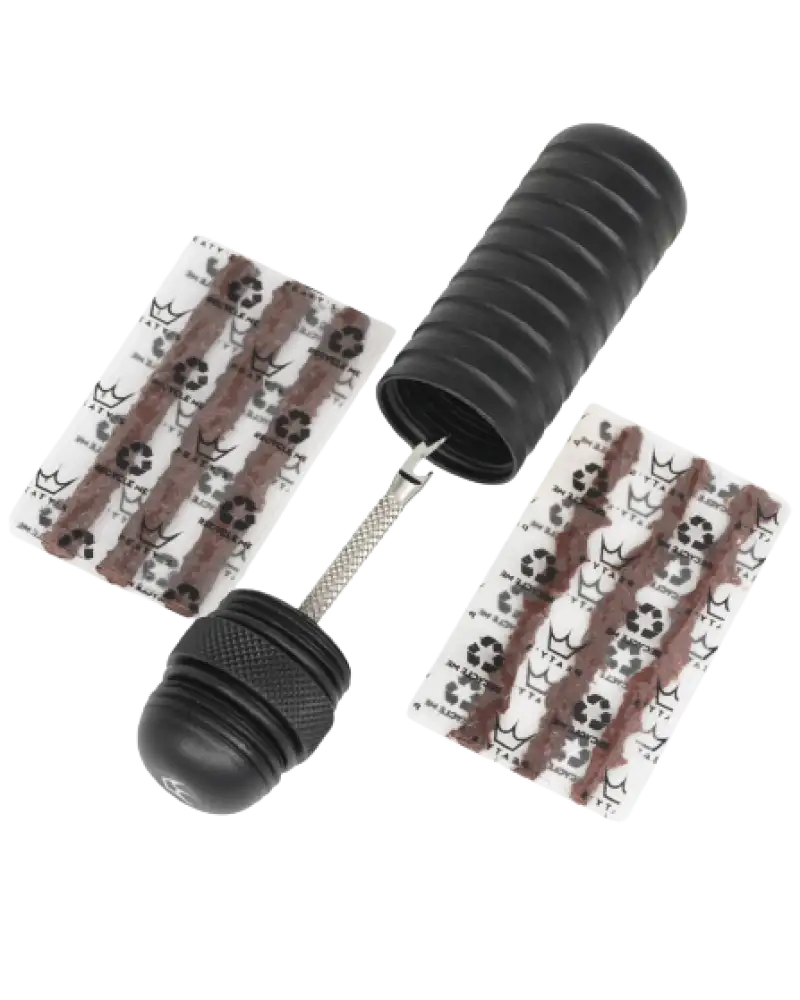 Peatys Holeshot Tubeless Plugger Kit Svart