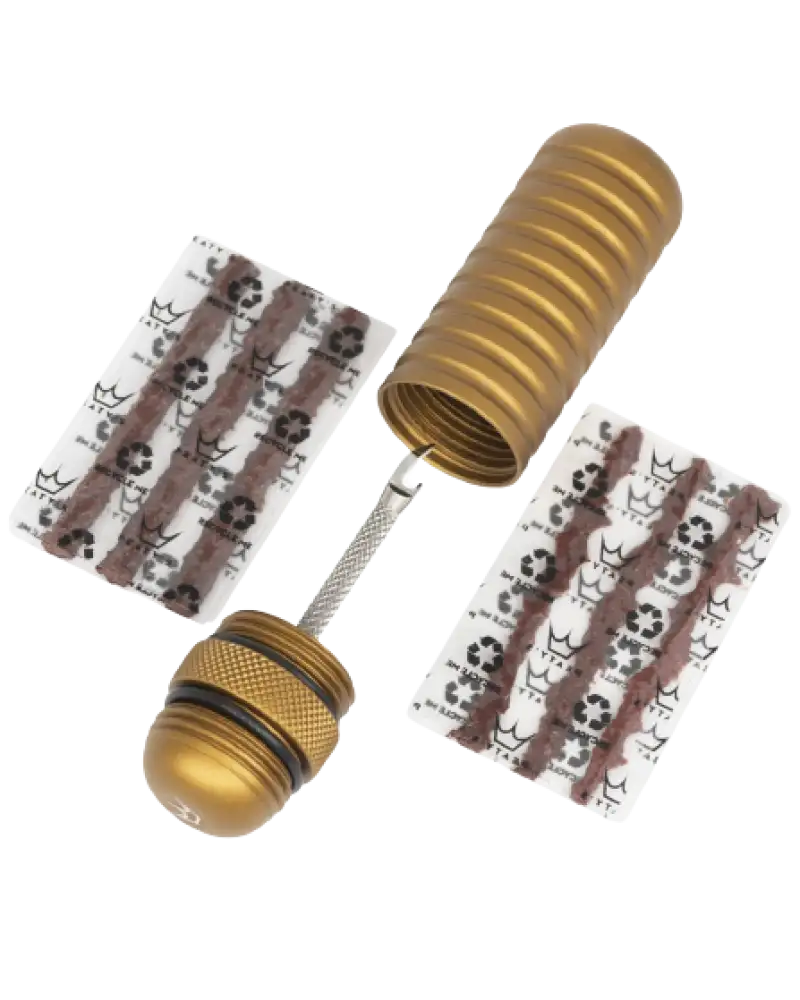 Peatys Holeshot Tubeless Plugger Kit Bourbon