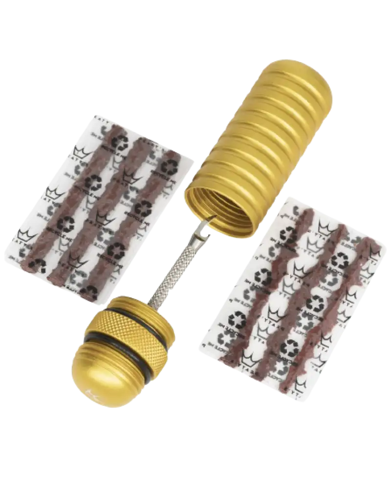 Peatys Holeshot Tubeless Plugger Kit Guld