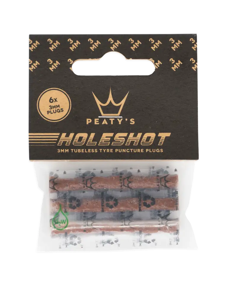 Peatys Holeshot Tubeless Plugger Refill Paket 6x3mm