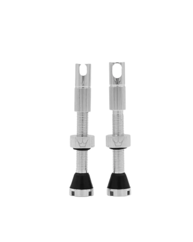 Peatys x ChrisKing Tubeless Ventiler 42mm Silver